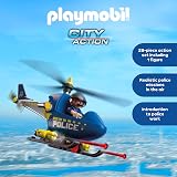 Playmobil City Action Police Helicopter 72080 with Officer Rotors view 3