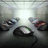 Razer DeathAdder Essential Gaming Mouse 6400 DPI 5 Programmable Buttons Mercury view 6