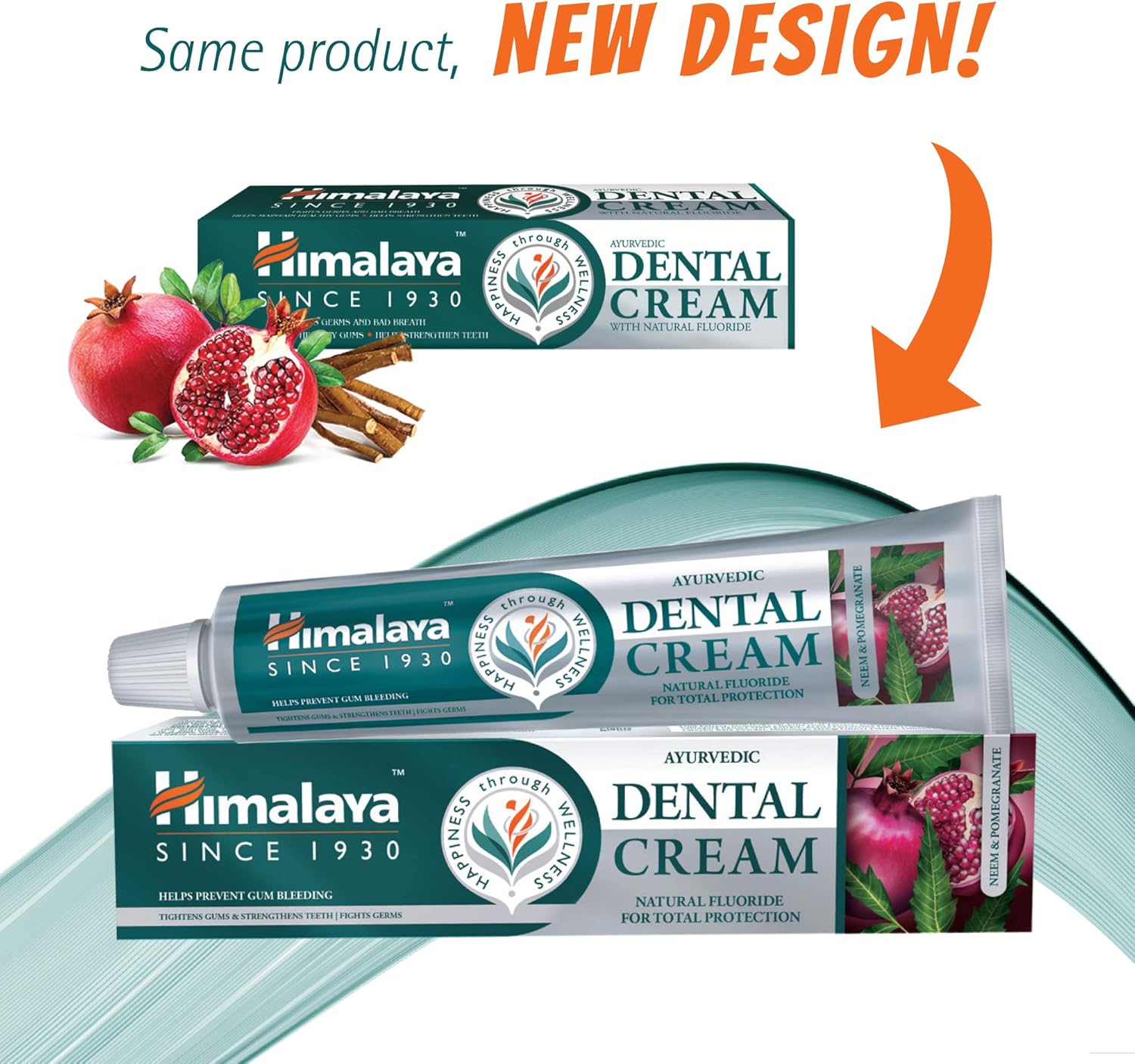 Himalaya Herbals Dental Cream (ZAHN CREME) Toothpaste 100g Anti