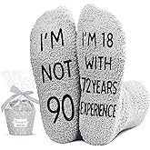 HAPPYPOP Birthday Gifts Ideas for Men - Gifts for 71-100 Year Old Male, Birthday Socks