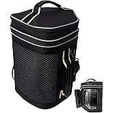 Travel Carrying Case Compatible with Bose S1 Pro/ S1 Pro+ Portable Bluetooth Speaker, Bluetooth Speaker Bag with Shoulder Straps and Accessory Pockets for Microphone, Charger, Cable（Bag Only）