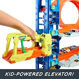 Hot Wheels City Ultimate Garage Netflix Lets Race 4 Levels 2 Cars HKX48 view 4