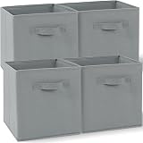 Amazing Tour 8 Pcs Cube Storage Boxes 33x38x33cm Foldable Fabric with Handles