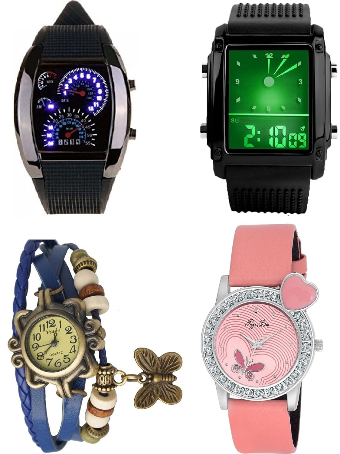 branded digital watches
