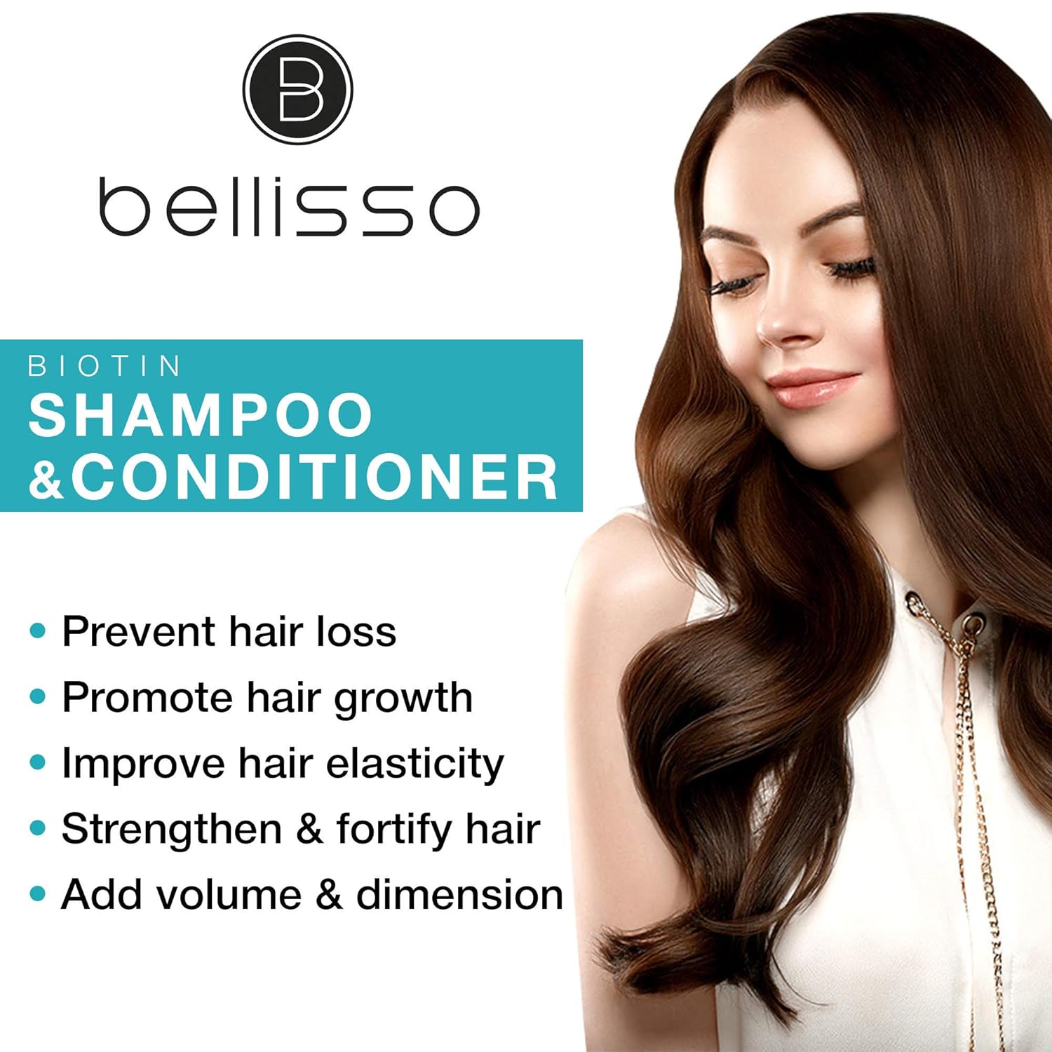 Biotin Shampoo and Conditioner for Hair Growth | Thickening Anti Hair Loss Shampoo Treatment | Regrowth Shampoo & Conditioner for Dry Normal Oily & Color Treated Hair: Beauty