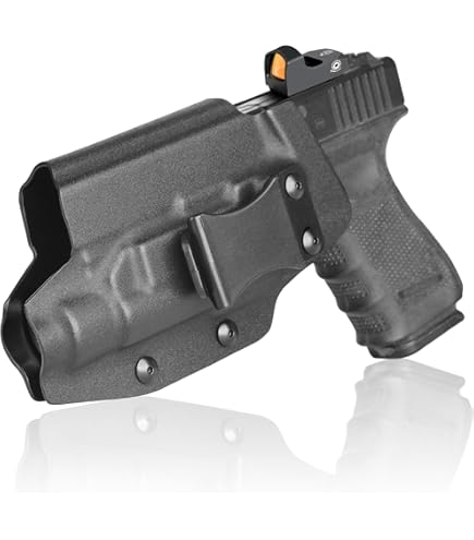 OWB TLR-1 Holster - Right-Hand Kydex Holster For Glock 17, 22, 31 Gen 3 & 4 With Streamlight