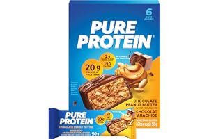 Pure Protein Bars - Nutritious, Gluten Free bar, made with Whey protein blend - 