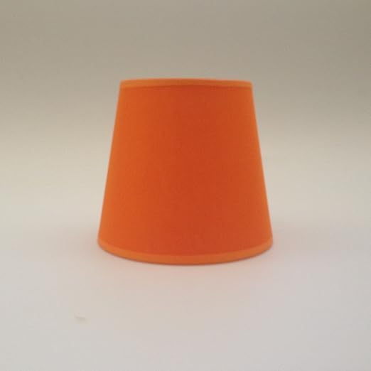 Orange Small Candle Clip On Lampshade Ceiling Chandelier Wall