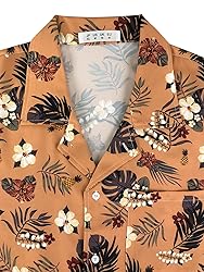 Hawaiian Shirts for Men Casual Beach Summer Shirt