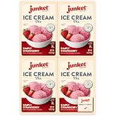 Junket Ice Cream Mix Simply Strawberry, 4 Ounce (Pack of 4)