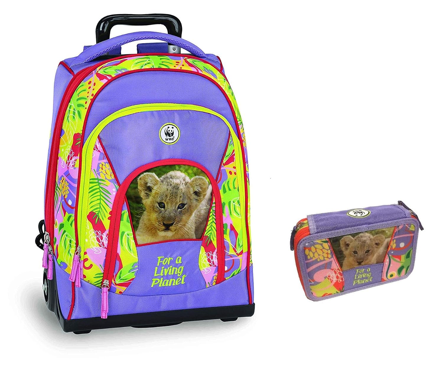 Zaino organizzato Trolley Miraculous - Scuoleria.it