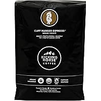 Kicking Horse Coffee, Cliff Hanger Espresso, Medium Roast, Whole Bean, Certified Organic, Fairtrade, Kosher Coffee, 35.2…