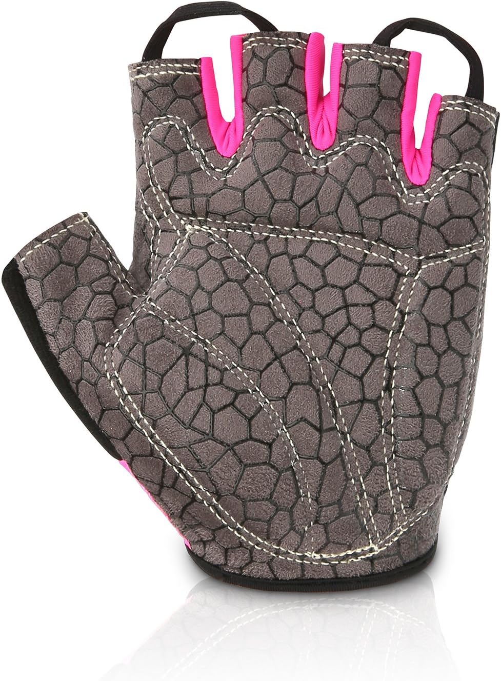 HTZPLOO Bike Gloves Cycling Gloves Mountain Bike Gloves for Men Women with Anti-Slip Shock-Absorbing Pad, Light Weight, Nice Fit, Half Finger Biking Gloves : Clothing