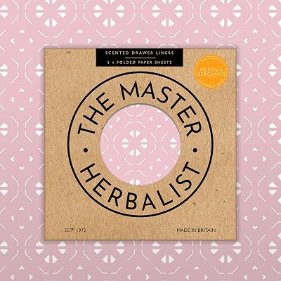 The Master Herbalist Scented Drawer Liners 5 Sheets Neroli Bergamot
