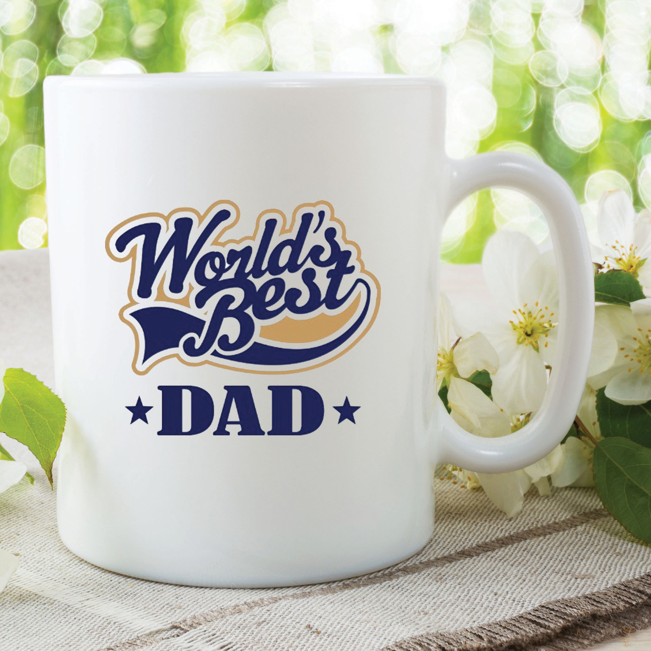 World's Best Dad Mug Fathers Day Gift Present Birthday Christmas Cups WSDMUG560