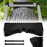 Briwooody Rubber Steep Ladder Stabilizer Anti-slip Extension Ladder Accessory Stepladder Attachment Against Wall Tree Fall Prevention Scratch Protection Telegraph Pole Trunk for Added Stability Safety