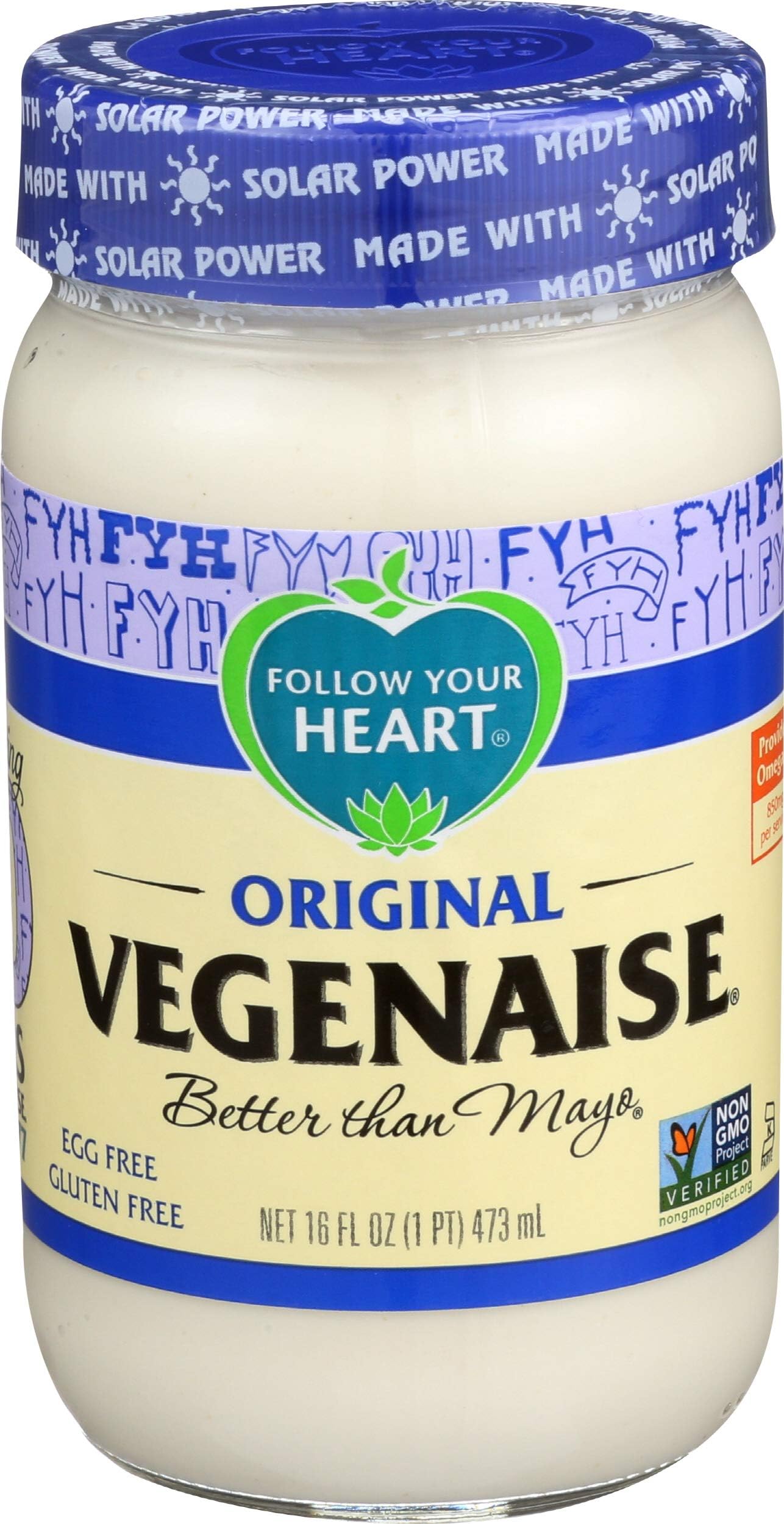 Follow Your Heart, Original Vegenaise, 16 Ounce