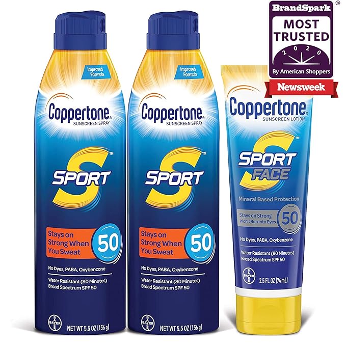 coppertone sport face