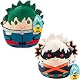 Squishmallows Original 8-Inch Izuku Midoriya & Katsuki Bakugo Set - My Hero Academia - Official Jazwares Plush - Collectible Soft & Squishy Seal Stuffed Animal Toy - Gift for Kids, Girls & Boys