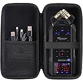 JINMEI Hard EVA Carrying Case Compatible with Zoom H6 essential (2024 Model, Essential Series)/Zoom H6 6-Track Portable Recorder Case
