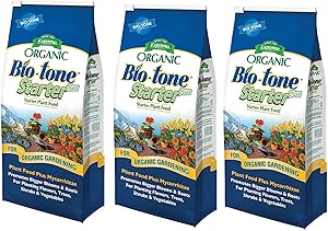 Espoma Organic Bio-Tone Starter Plus All Natural Plant Food - 4 lb Bag BTS4, 3 Pack