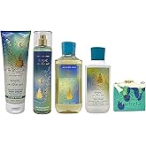 Bath & Body Works Magic In The Air Deluxe Gift Set - Body Cream, Fragrance Mist, Body Wash and Body Lotion - with an Aloe Vera Bar Soap - Full Size