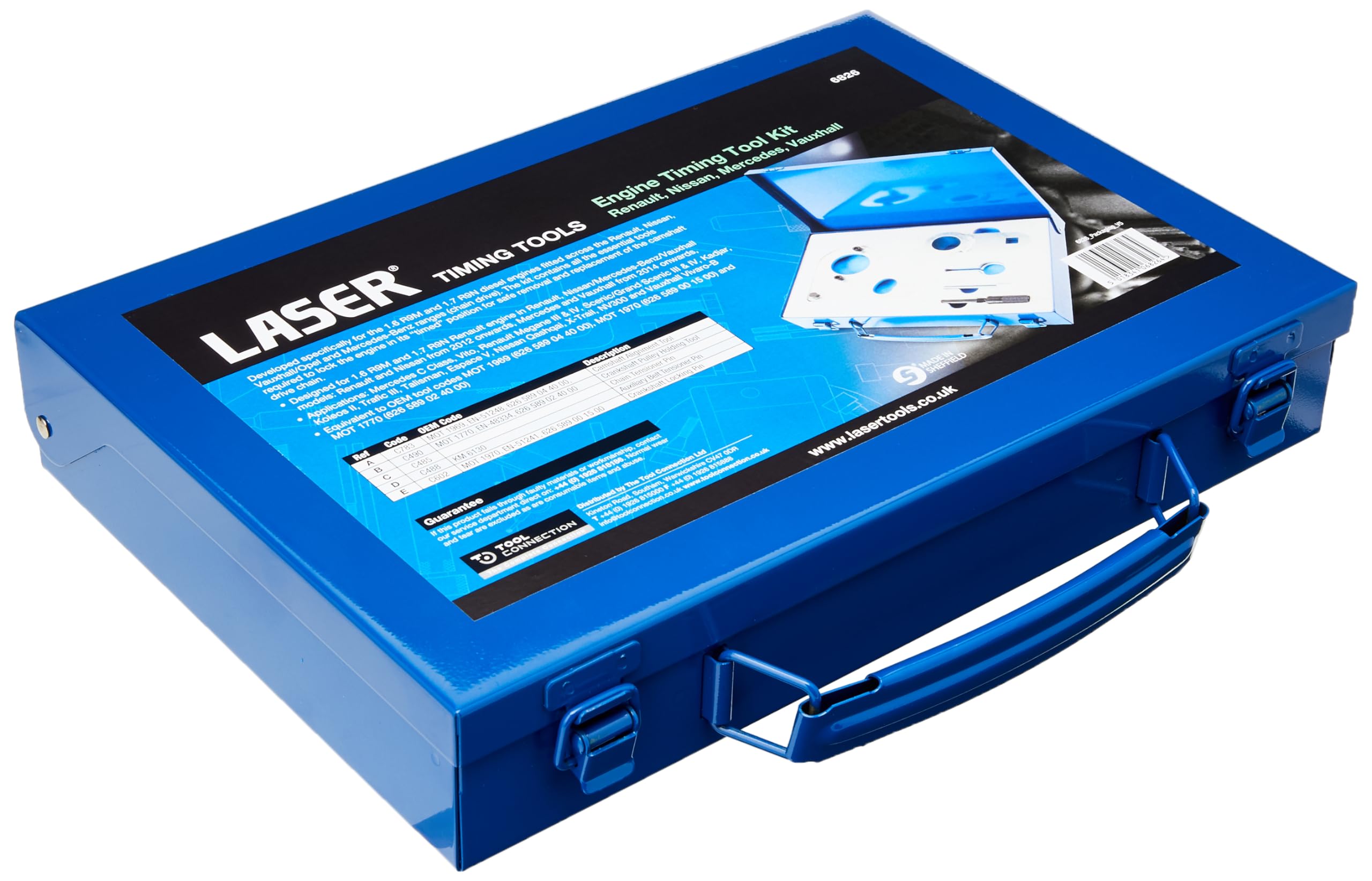 Laser 6826 Engine Timing Kit - for Renault, Nissan, Mercedes, Vauxhall