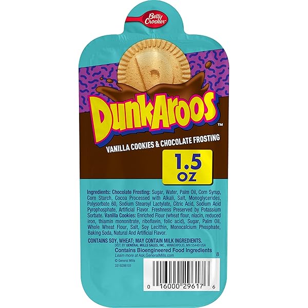 DUNKAROOS CHOCOLATE COOKIES AND DOUBLE CHOCOLATE FROSTING, 1.5...