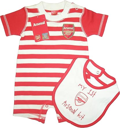 arsenal rompers babies