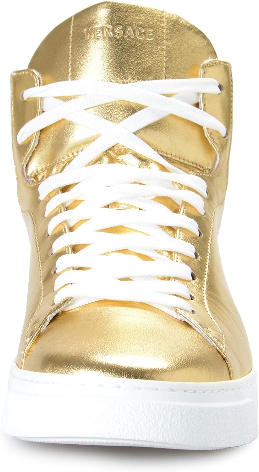 versace sneakers gold medusa