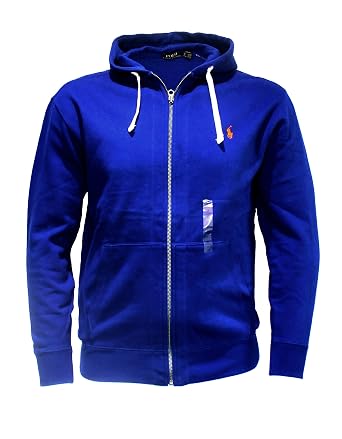 tall white ralph lauren polo hoodie
