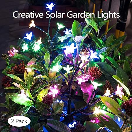 Kapata Solar Cherry Blossom Tree Light Led Garden Light For
