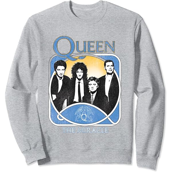 Amazon.com: Official Queen The Miracle T-Shirt : Clothing
