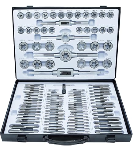 Left Hand 5/16-24 UNF Tap And Die Set - HSS Threading Tools