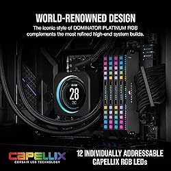 CORSAIR DOMINATOR PLATINUM RGB DDR5 RAM 32GB