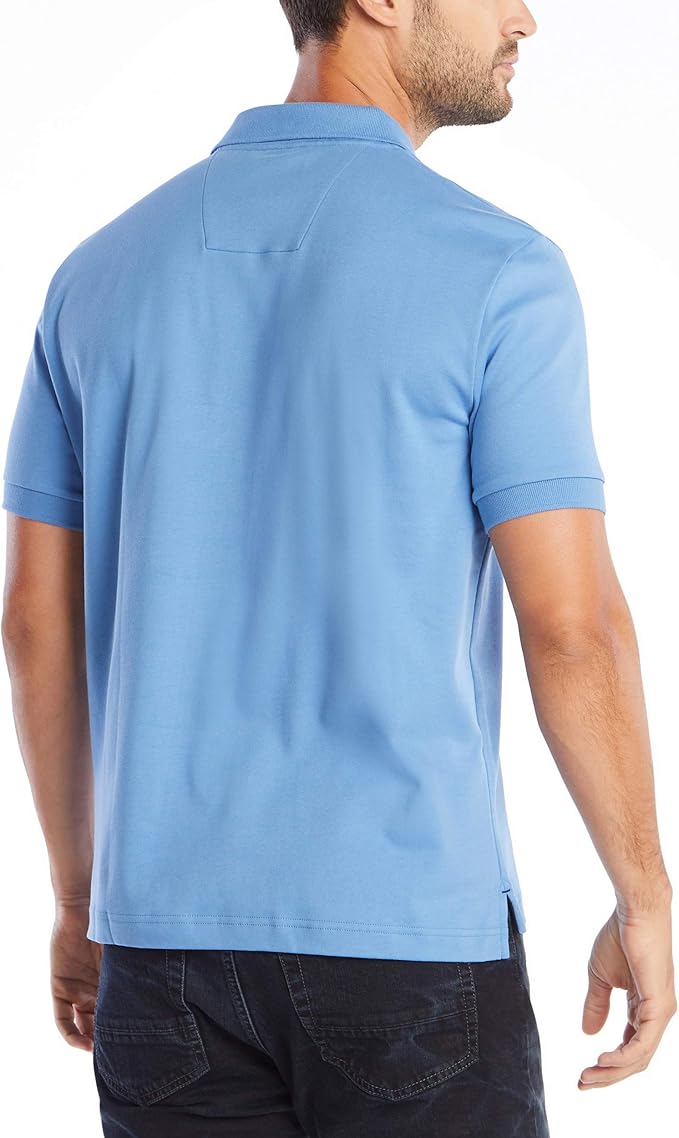 金盒特价 Nautica 诺帝卡 纯棉 男式短袖POLO衫 3.1折.74 海淘转运到手约￥139 多色可选