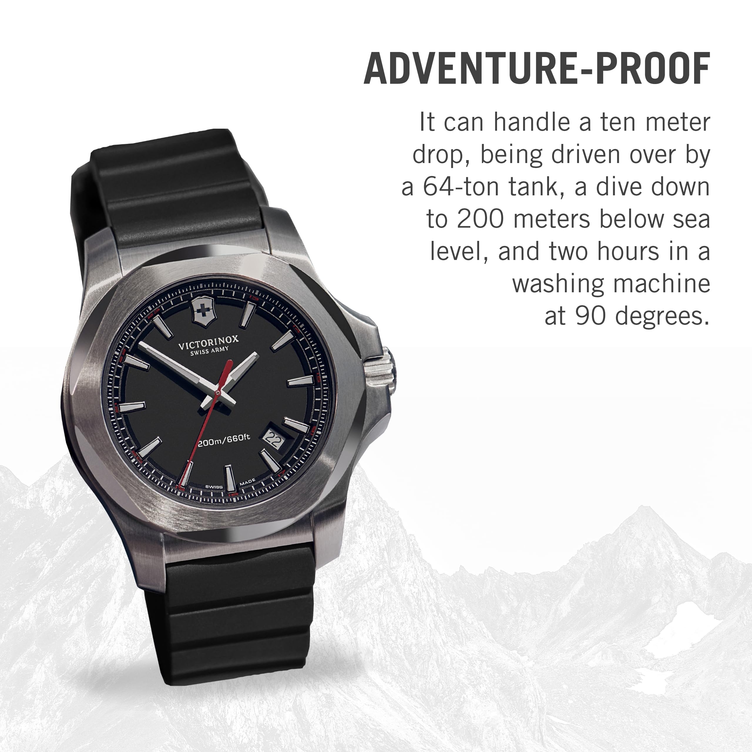 Victorinox Alliance I.N.O.X. Analog Quartz Watch - Timeless Wristwatch