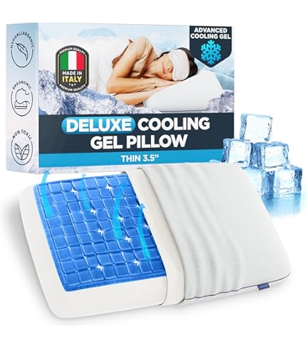 Technogel Deluxe Cooling Gel Pillow - Patented Cooling Technology