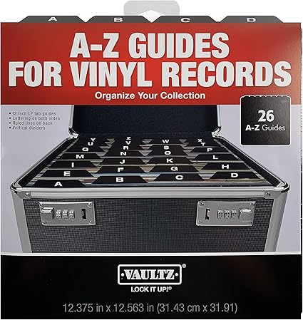Amazon Vaultz A Z ビニールレコードファイルガイド 罫線付き 26パック Vz 綴じ具 ファスナー 文房具 オフィス用品 Amazon Vaultz A Z ビニールレコードファイルガイド 罫線付き 26パック Vz 綴じ具 ファスナー 文房具 オフィス用品
