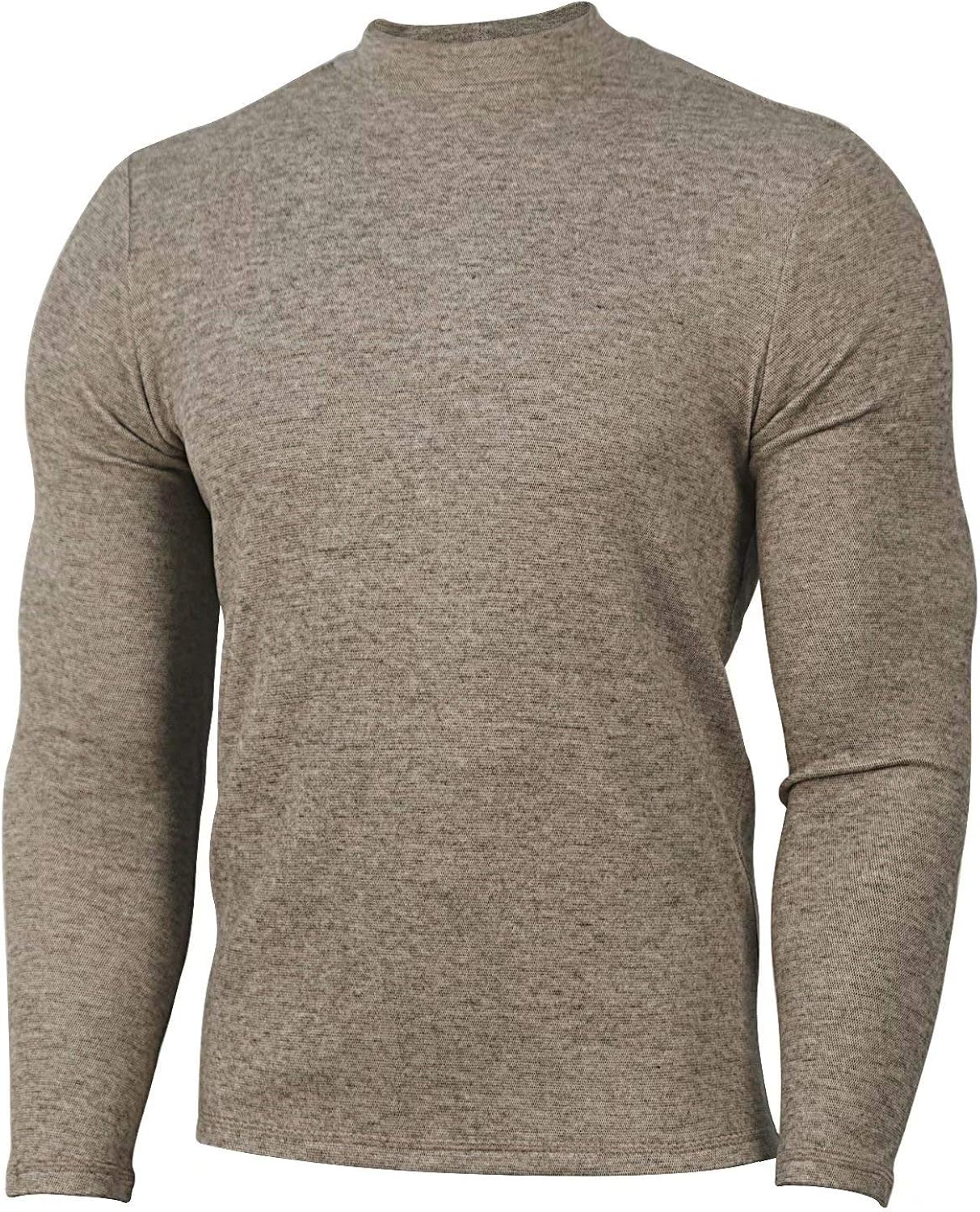mens mock turtleneck base layer