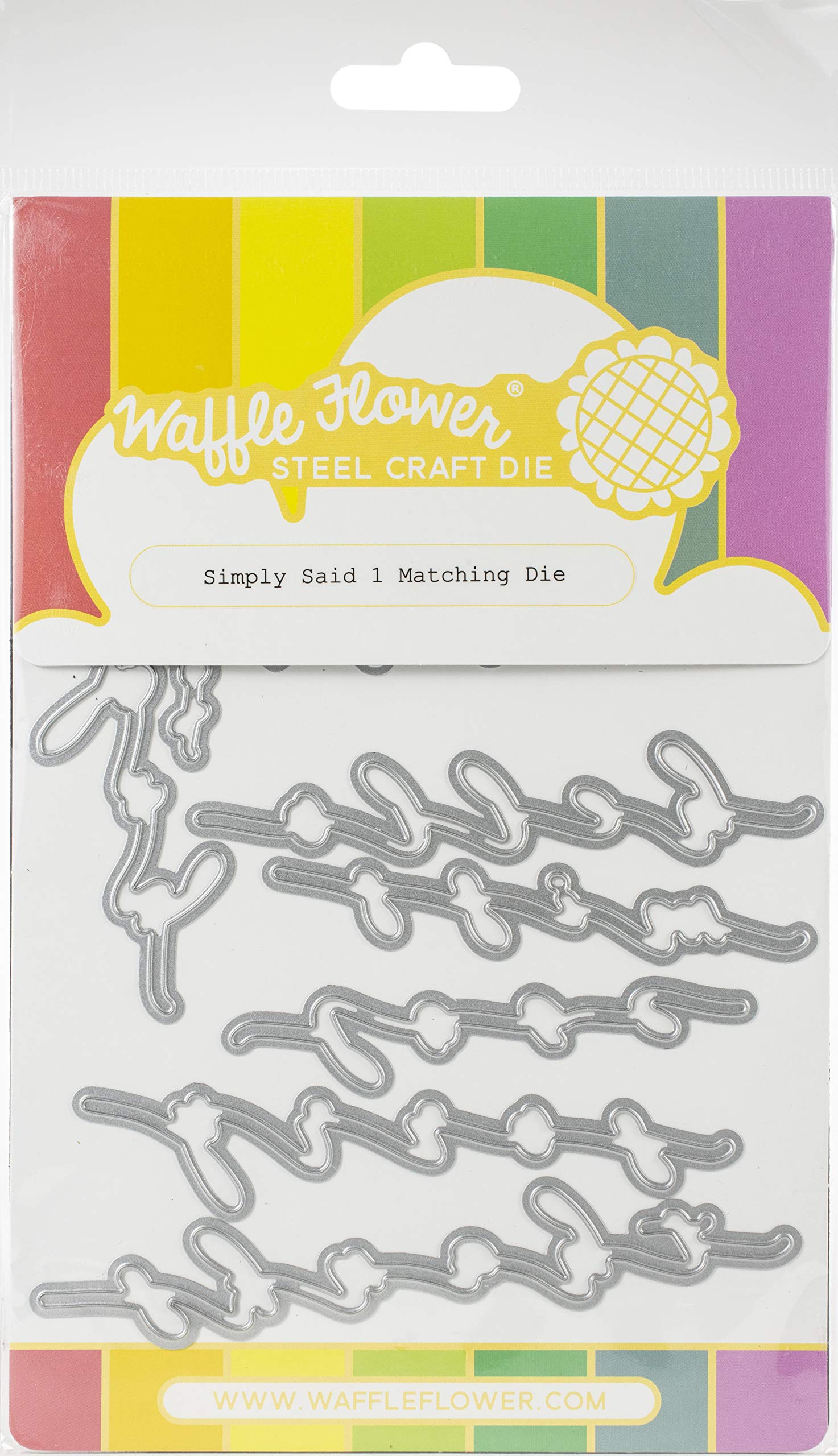 WAFFLE FLOWER CRAFTS Waffle Flower DIE SMPLY, Simply Said, One Size