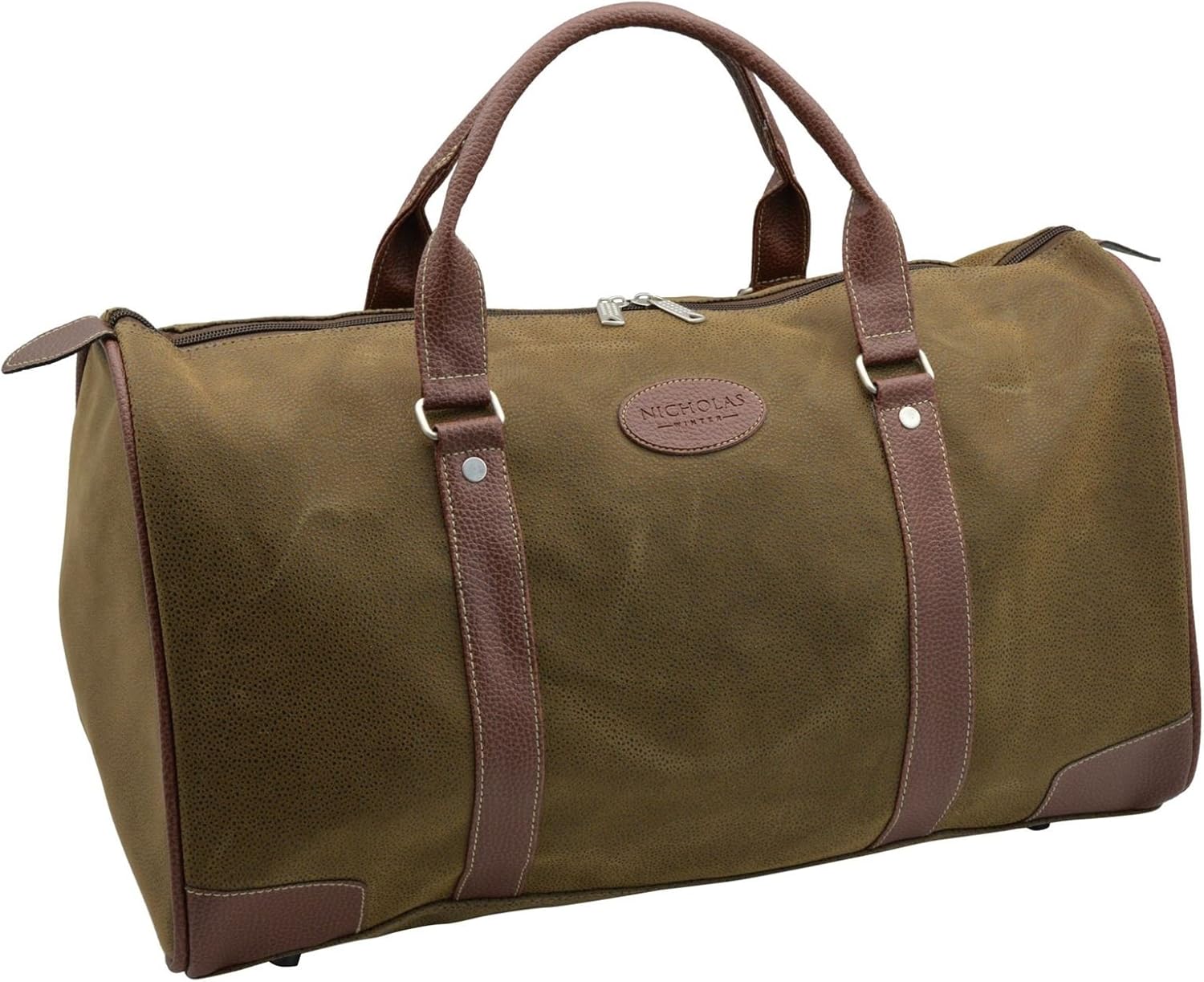 Nicholas Winter Men's Overnight Weekend Travel Holdall Duffel Bag
