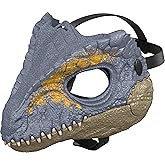 Mattel ​Jurassic World Rebirth Giganotosaurus Dinosaur Role Play Mask | Movie-Inspired Role Play Face Cover, Openable Jaw for Chomp Action, Costume Headgear