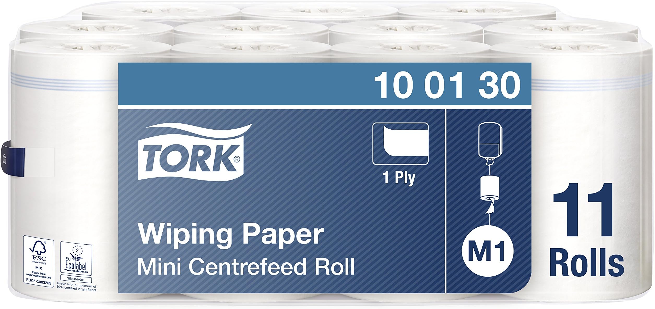 Tork Strong Absorbent Paper Roll, 1 x 11 Rolls