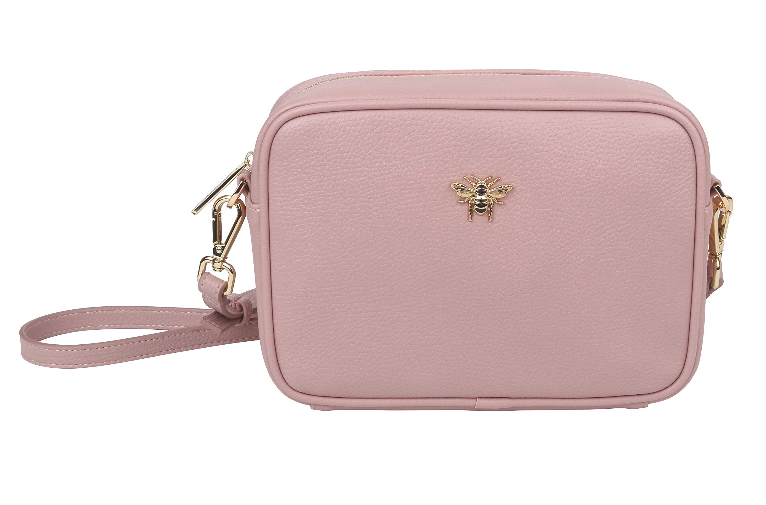 Alice Wheeler Crossbody Bag Bee (Camera Style, Pink)