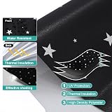 YUZAII Blackout Blind 300x145cm Stick On No Drill 20 Hook & Loop Tapes view 5