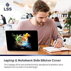 LSS Laptop 15 15.6 Skin Cover with Colorful Earth