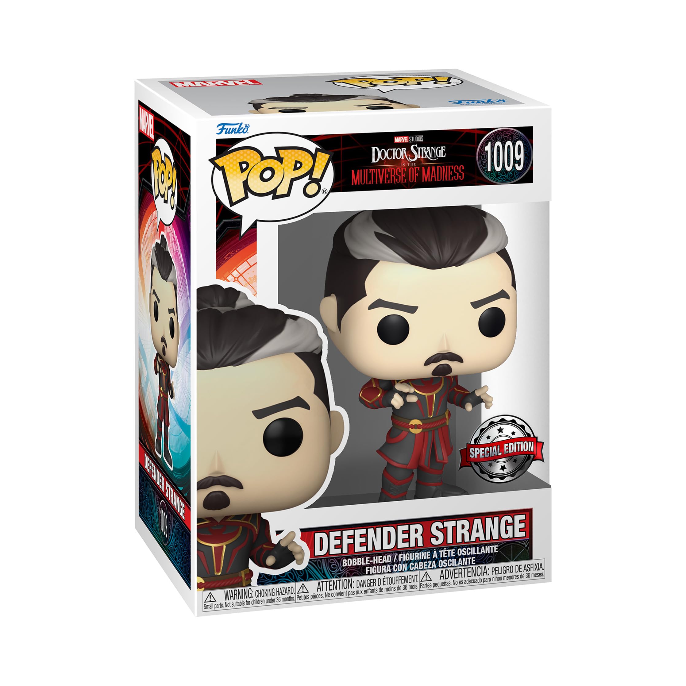 Funko POP! Doctor Strange In the Multiverse Of Madness - Defender Strange - Collectable Vinyl Figure - Gift Idea - Official Merchandise - Toys for Kids & Adults - Movies Fans