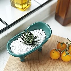 1 Piece 5.6" Colorful Ceramic Mini Clawfoot Bathtub