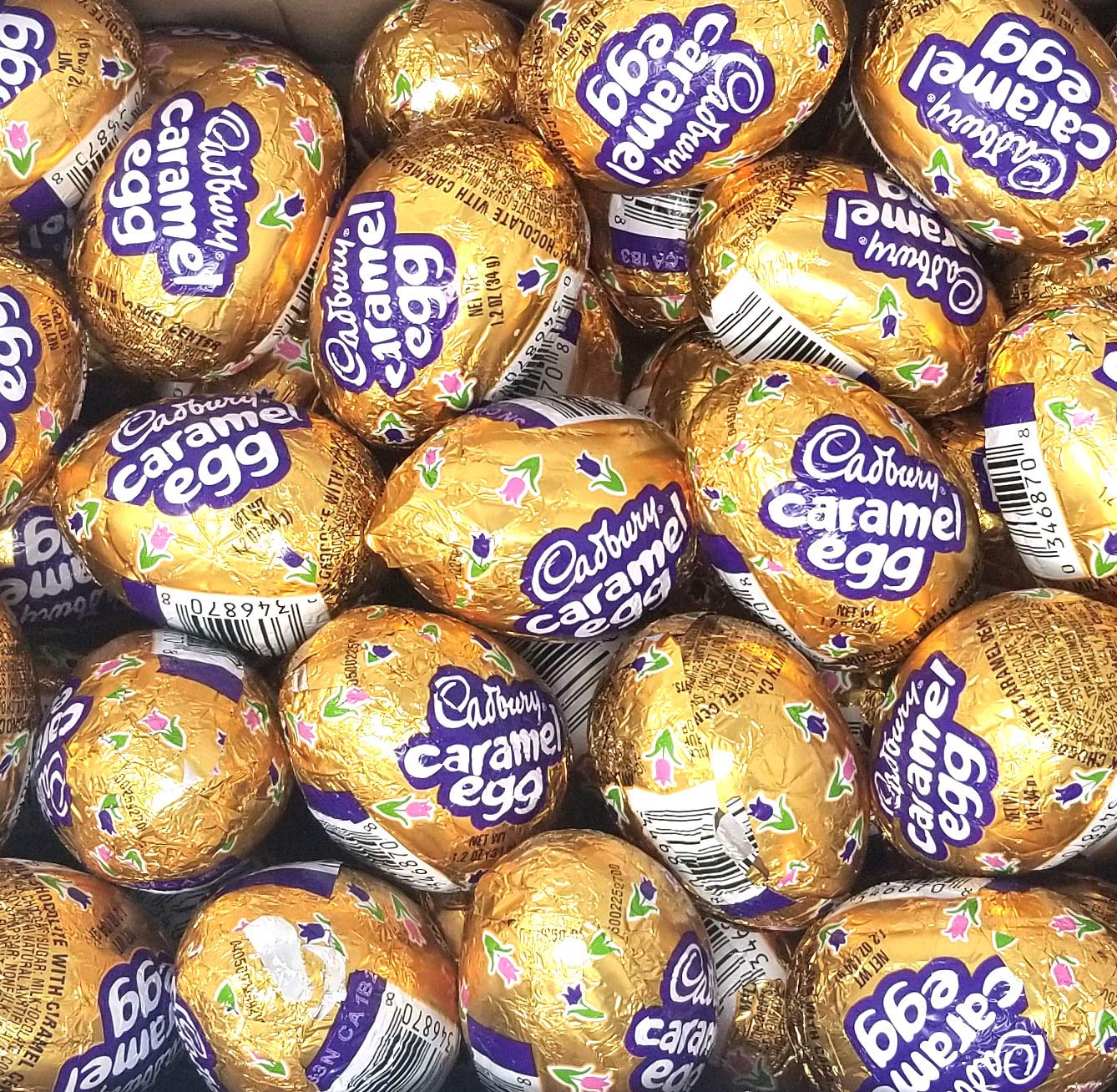 CrazyOutlet Cadbury Easter Milk Chocolate Caramel Filled Egg, 1.2Ounce